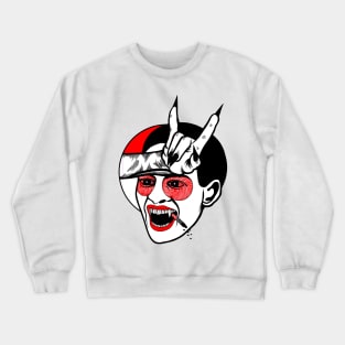 Rockin' Vampire Crewneck Sweatshirt